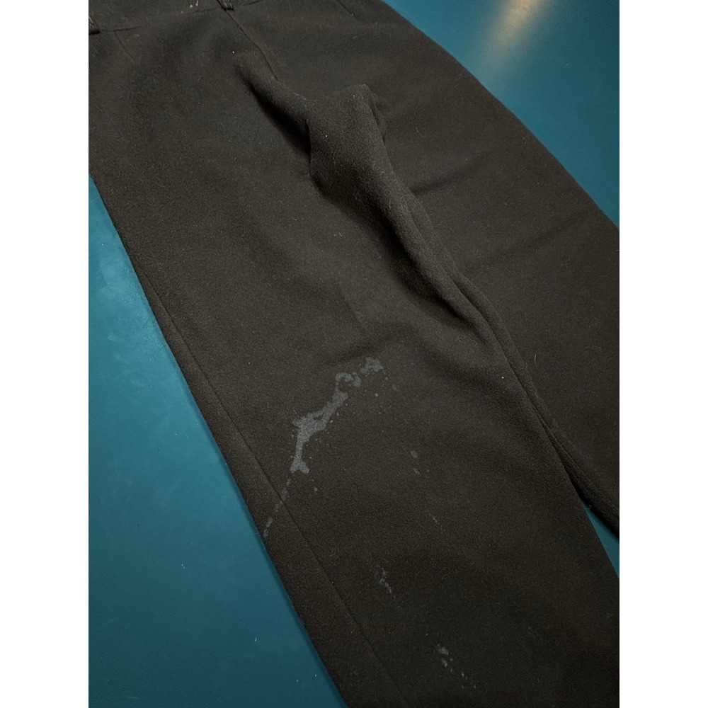 True Vintage 40s Wool Pants Size 28x28 Hunting Military Lined Talon Side Zipper - Picture 10 of 16